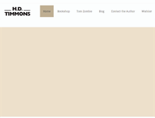 Tablet Screenshot of hdtimmons.com
